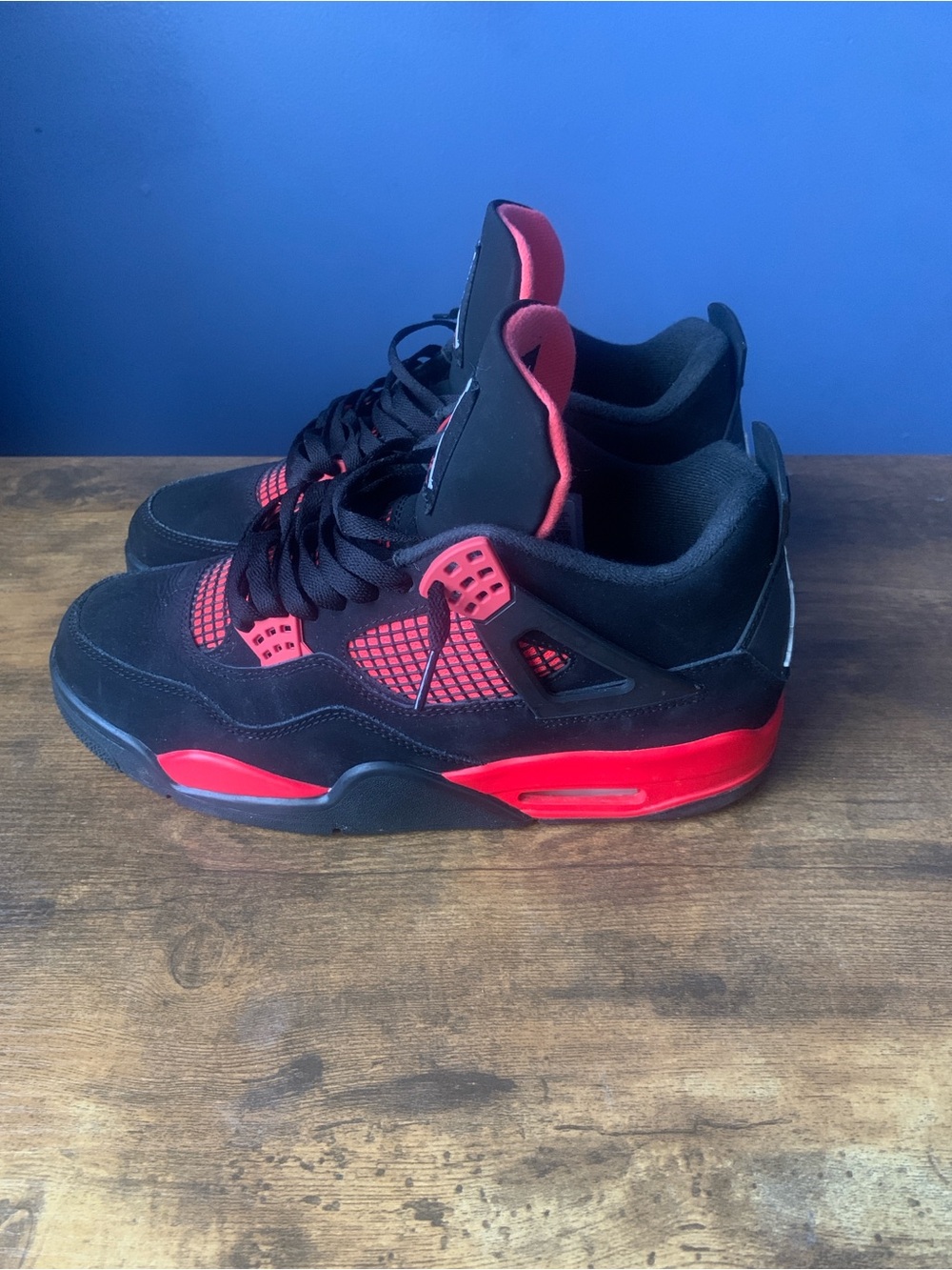 Jordan 4 Retro red thunder Mens U.S. size 11